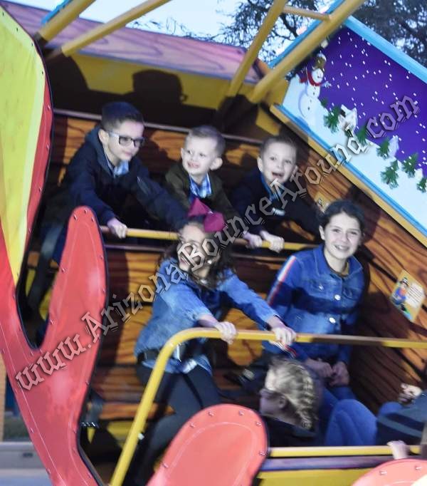 Rocking Santa Sleigh rental Phoenix